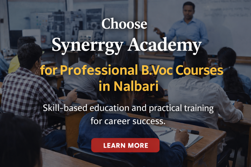 Synerrgy Academy | Professional B.Voc Courses for Skill Careers